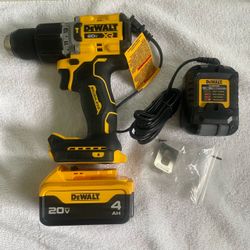 DeWalt 20V XR Brushless Hammerdrill with Battery and Charger