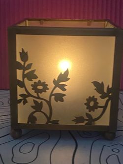 NEW Party light copper lace candle holder