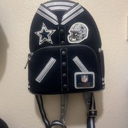 Dallas Cowboys Loungefly Varsity Mini Backpack