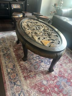 Chinese tea table