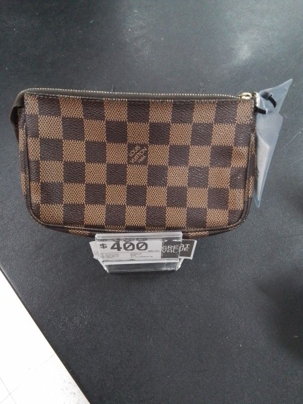 Checkered Louis Vuitton Wallet