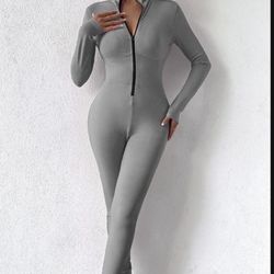 Gray Size Small One Piece New! Tons More On My Page 