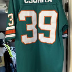 Larry Csonka Miami Dolphins Mitchell And Ness Throwback 