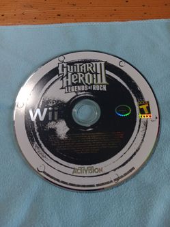 Guitar Hero III Legends of Rock Wii Disc