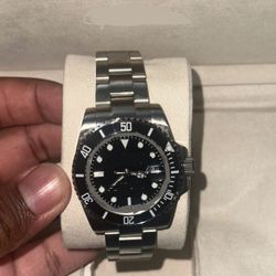 Luxury 41mm Automatic Dive Watch – Stainless Steel