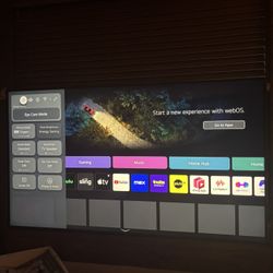 “75” lG  Smart Tv ( Like new must go) 