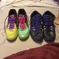 Lamelo MB 2 Size 10.5 And Lebrons Size 10