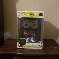 Pop-98. Los Angeles Lakers. Lebron James. 10-inchs