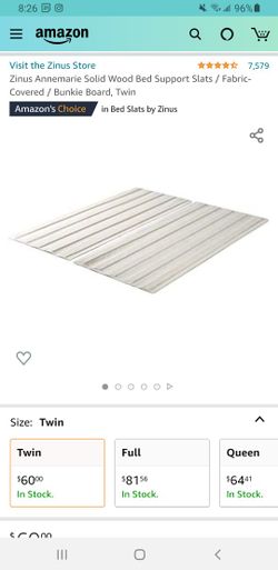 Twin Bed Slats