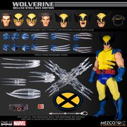 Mezco One:12 Deluxe Steel Box Wolverine