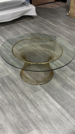 Platner Style Mid Century Coffee Table - Brand New