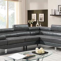 Grey Sectional Sofa Set On Sale 