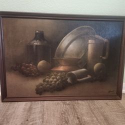 Old Style Vintage Painting