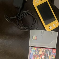 Nintendo Switch with Two Games