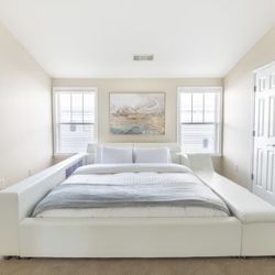 King Size Bed Frame And Mattress