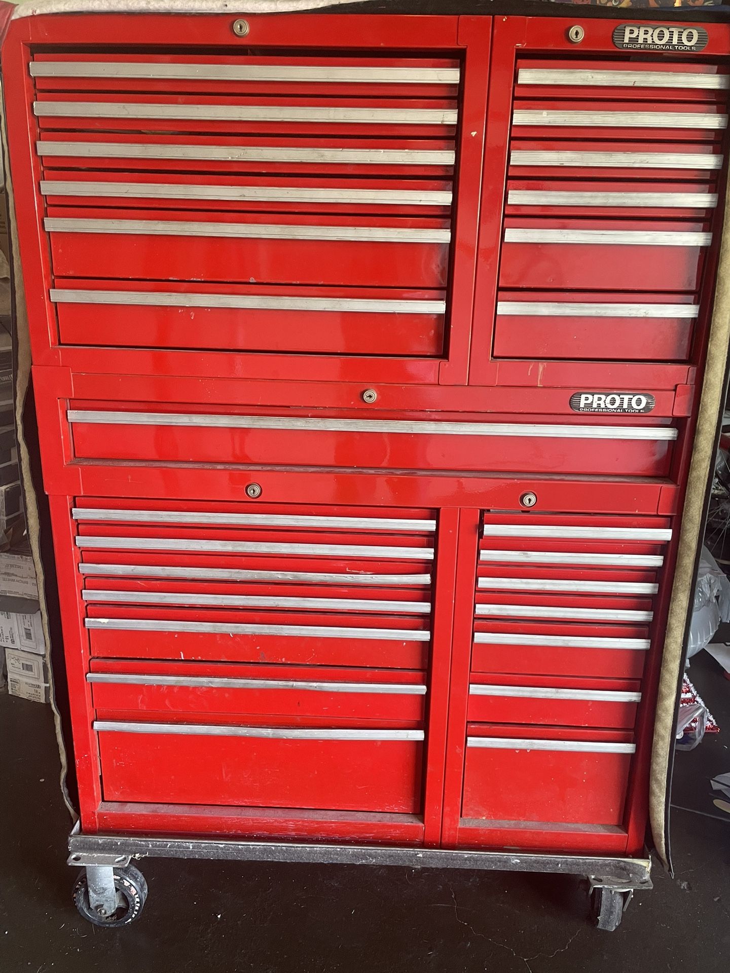 Tool Box With Air Tools