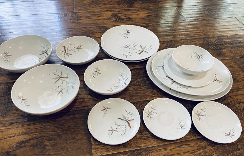 12pcs Vintage Syracuse China Finesse Platter and serving pieces