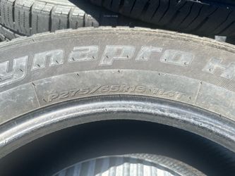 3x 275/65R18 114T Tires $300 OBO