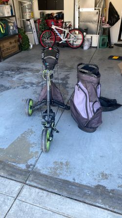 CaddyLite EZ And Michael George Golf Bag
