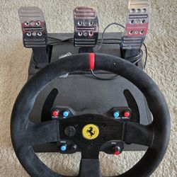 Thrustmaster T300 Alcantara Wheel and Pedals (No Base Station)