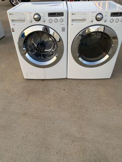 Lg front load washer and dryer electric high efficiency