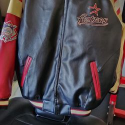 Houston Astros Leather Jacket 