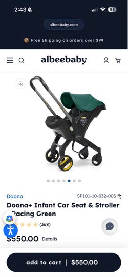 Doona Stroller Green