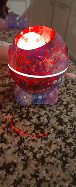 Dragon egg light with speakers