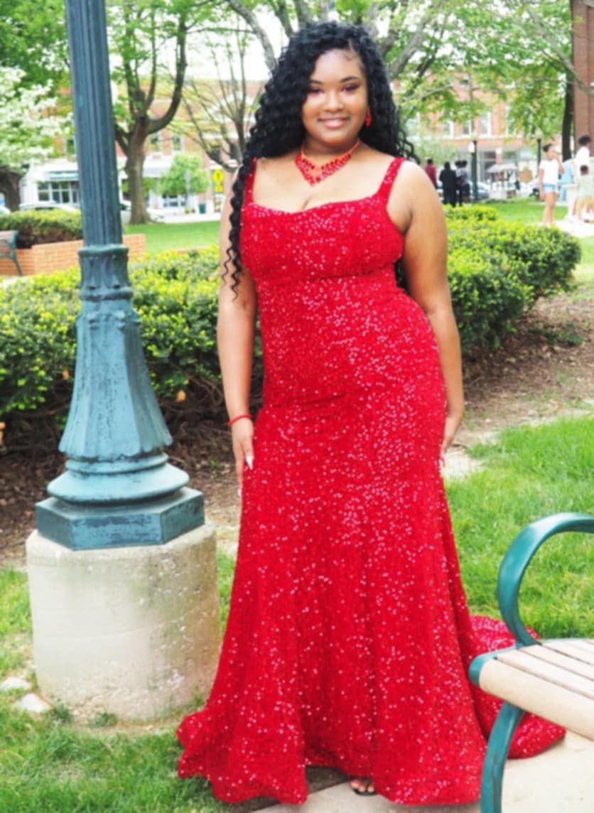 Fashion Nova, Prom Dress, Red And Medium.
