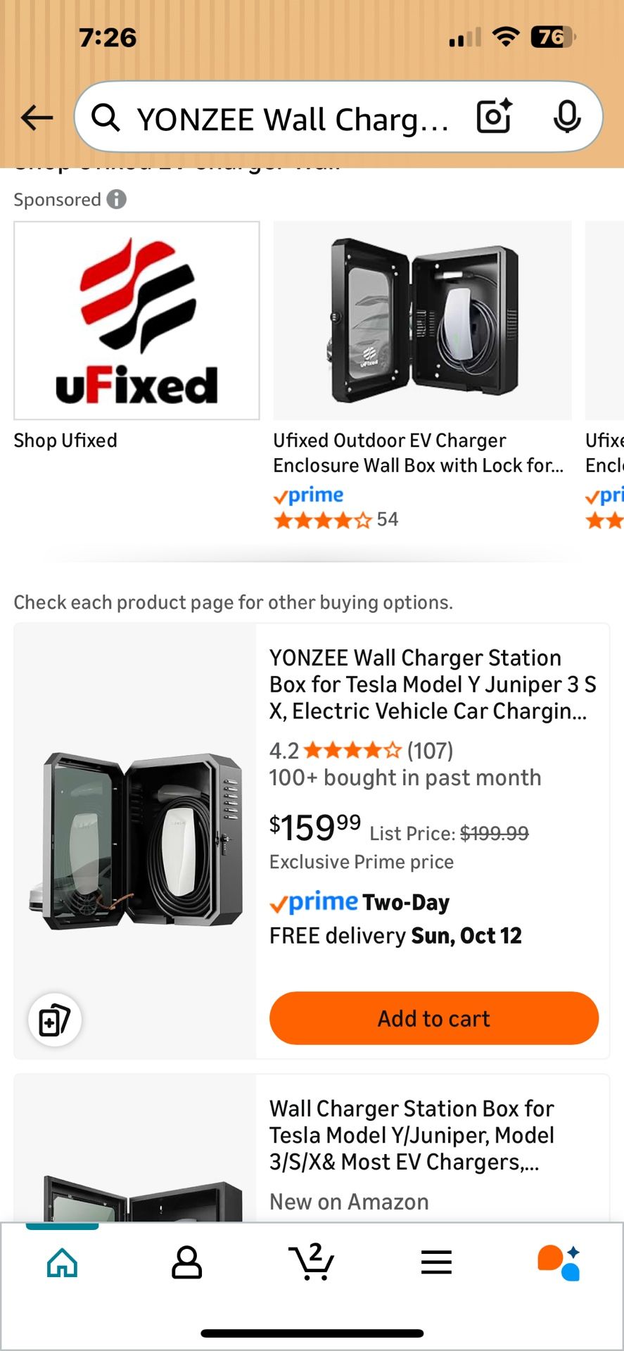 Wall Charging Station Box