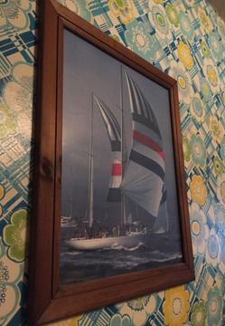 Sailing painting