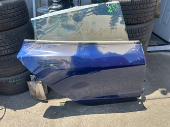 TESLA MODEL 3 right rear door BLUE COLOR