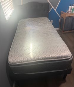 Twin Mattress with Box Spring
