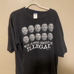 Cloning Should Be Illegal Vinatge T-shirt  Xl 