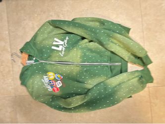 INSTA GRAM RHINME STONE HOODIE