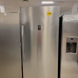 New Smad 21 Cubic F.t Upring Freezer/refrigerator Stainless Steel 1 Year Warranty 