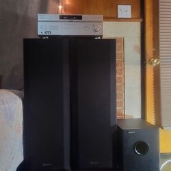 Old School Sony 190w Receiver 2 10"