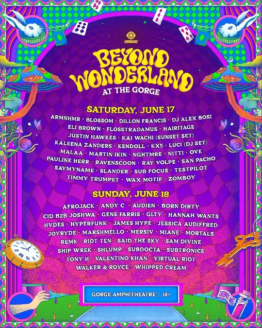 Beyond Wonderland At The Gorge