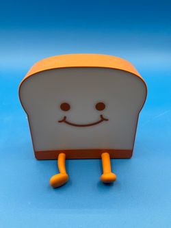 Toast slice novelty LED night light