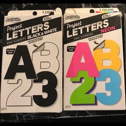 Project letters & numbers 