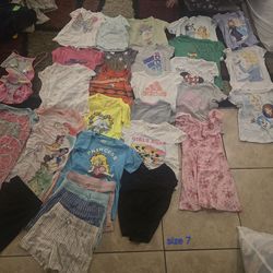 Size 7 girl summer clothes