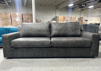 Joybird Milo Leather Sofa