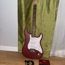 Fender Squier Stratocaster + Scarlett Solo 3rd Gen Audio Interface