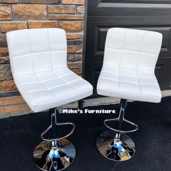 New Adjustable Bar Stools, barstools, barstool, bar stool, Sillas, Dining Chairs, chair, chairs, cadeiras (4 colors Red, Black, White, Gray)