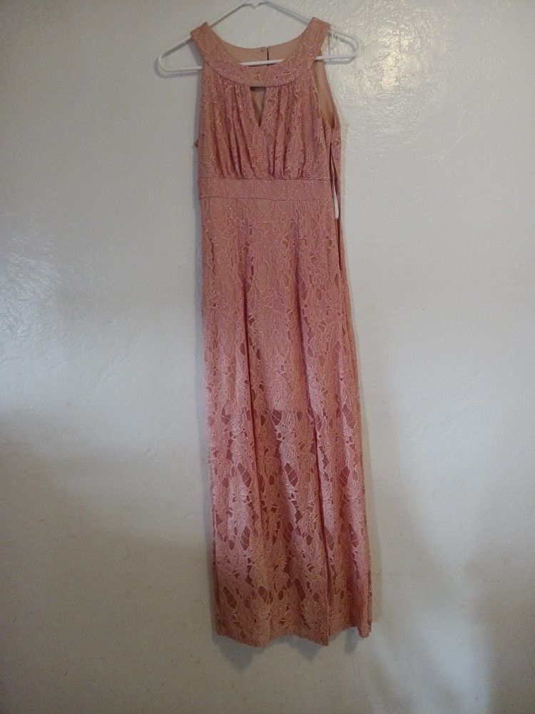 Long Pink Dress
