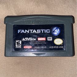 Gameboy Advance Game - Marvel Fantastic 4