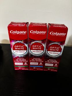 Colgate Optic White Pro Series Toothpaste 3-Pack