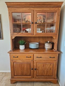 Solid Wood China Cabinet!