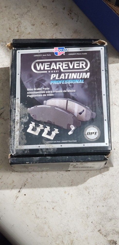 Wearever Platinum Ceramic Rear Disc Brake Pads for 2015 Subaru Impreza