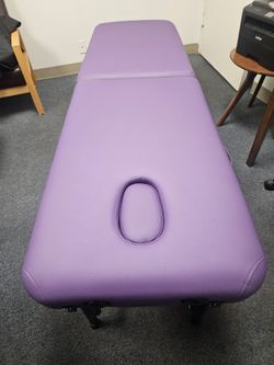DR.LOMILOMI HALIA Ultralight Aluminum Massage Table Travel-sized with Backpack in Purple